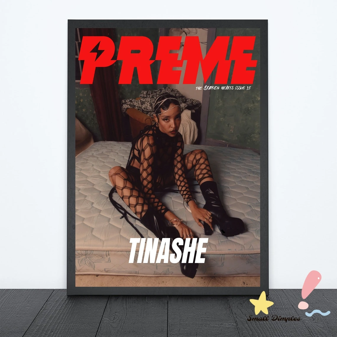 Tinashe Preme The Broken Hearts Star Poster Canvas Art Print Home Decoration Wall Painting ( No Frame )