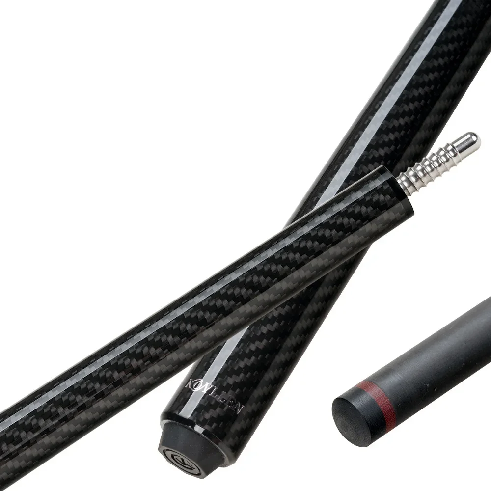 KONLLEN Wanshi Kanglun punch rod black tiger carbon fiber violent tee billiards cue eight teeth 13mm big head punch rod