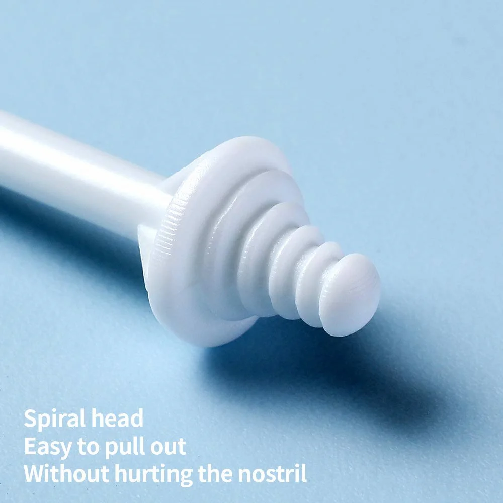 60 sztuk nos laski wosku nos aplikatorów woskowych do bezbolesnego do włosów w nosie usuwania Remover narzędzia zestaw do woskowania akcesoria wosk pszczeli bezpieczne formuła