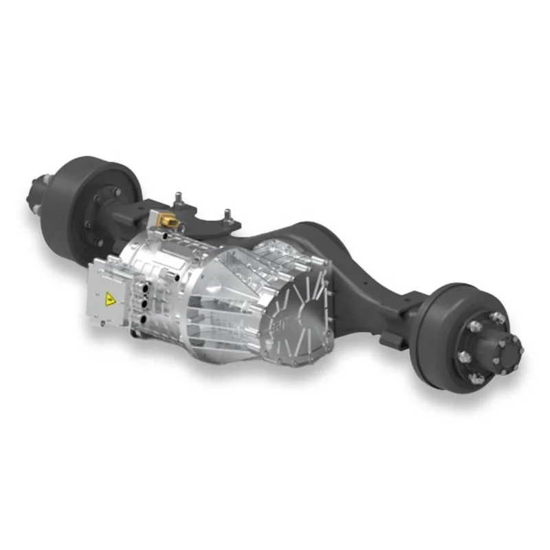 Brogen 110 120kw Electric Differential Rear E Axle with Permanent Magnet Synchronous AC EV Motor for 4.5T 6T Light Truck