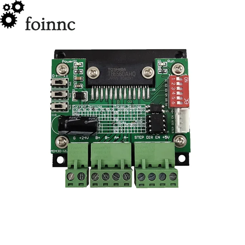 Nema17/23 плата шагового двигателя MD430TB6560 чип небольшой станок DIY драйвер лазерной гравировки