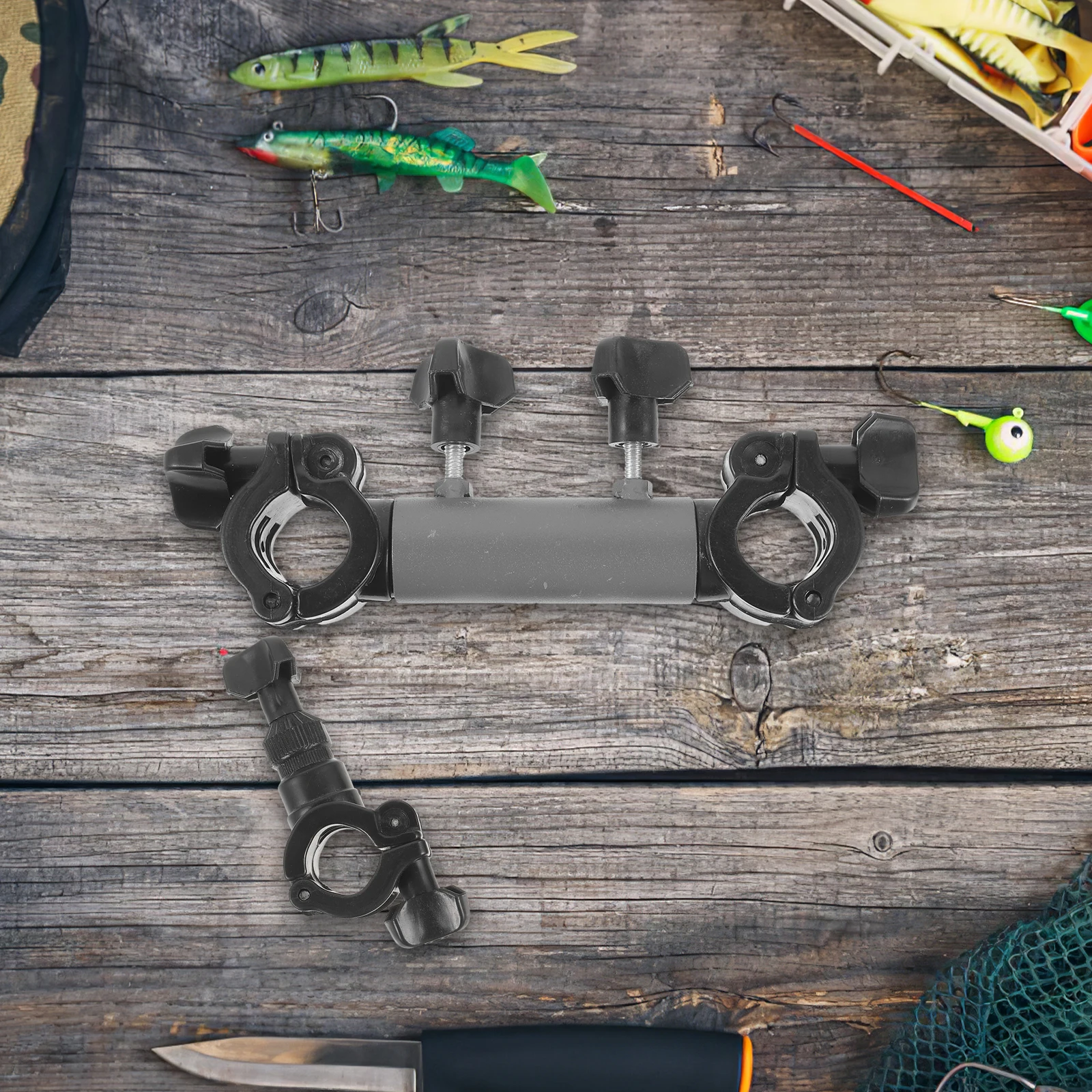 

1 set Fishing Chair Accessories Set Umbrella Holder Rod Bait Plate St Durable Adjustable Angle Suitable Occasions
