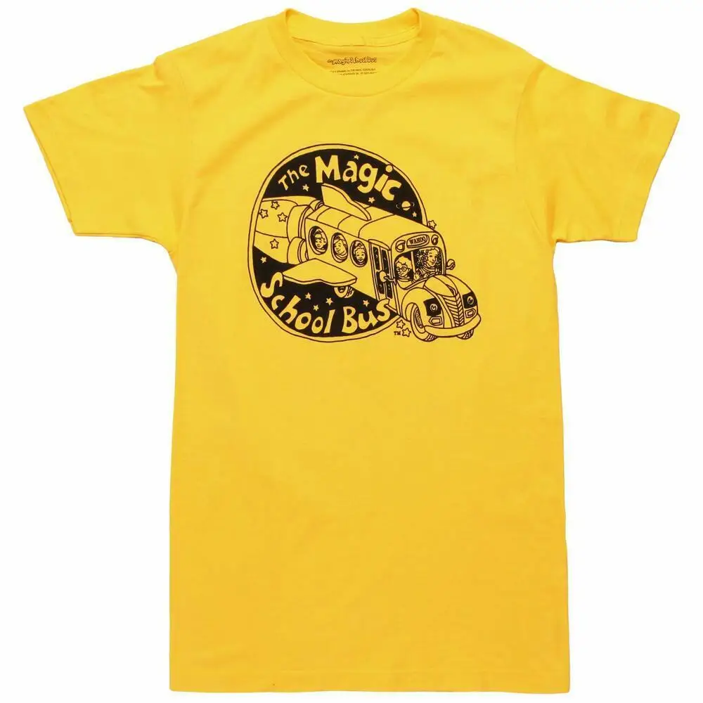 The Magic School Bus Logo T Shirt Nwt Authentic Licensed