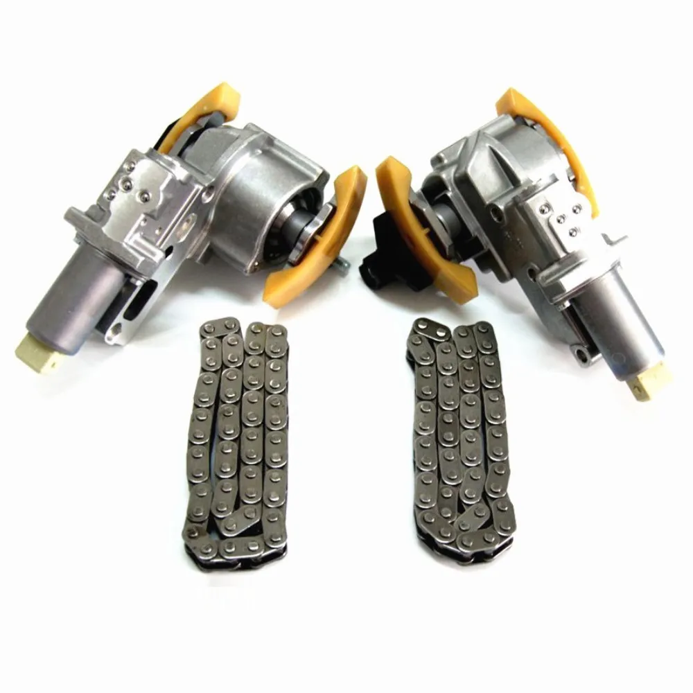 2.8 V6 Camshaft Timing Chain Left and Right Sides Tensioner Set for VW Passat Audi A4 S4 078 109 087 C 078109088C 058 109 229 B