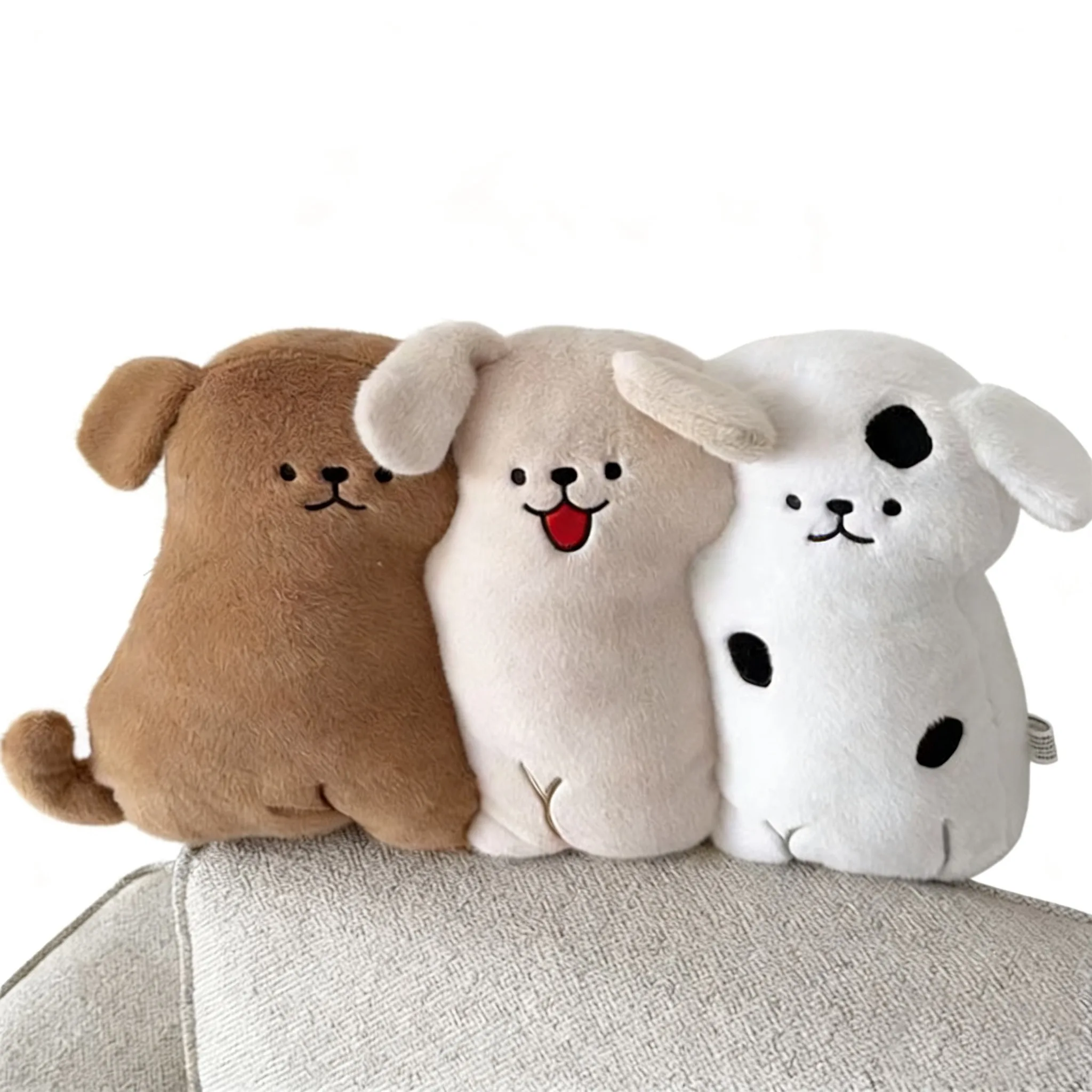 

Плюшевая игрушка-собака «Хорошие друзья» 50x30 см, креативный подарок, милый плюшевый щенок, подушка-игрушка, декор для дома, подарок для детей