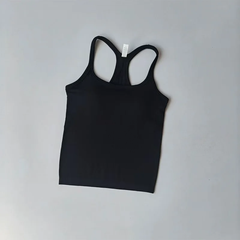Damen Yoga-Bekleidung Sport-BH Stoßfest Push-Up Fitnesskleidung mit Gepolsterter Brust Lauf-Oberbekleidung Pilates Tanktop – Detail 28