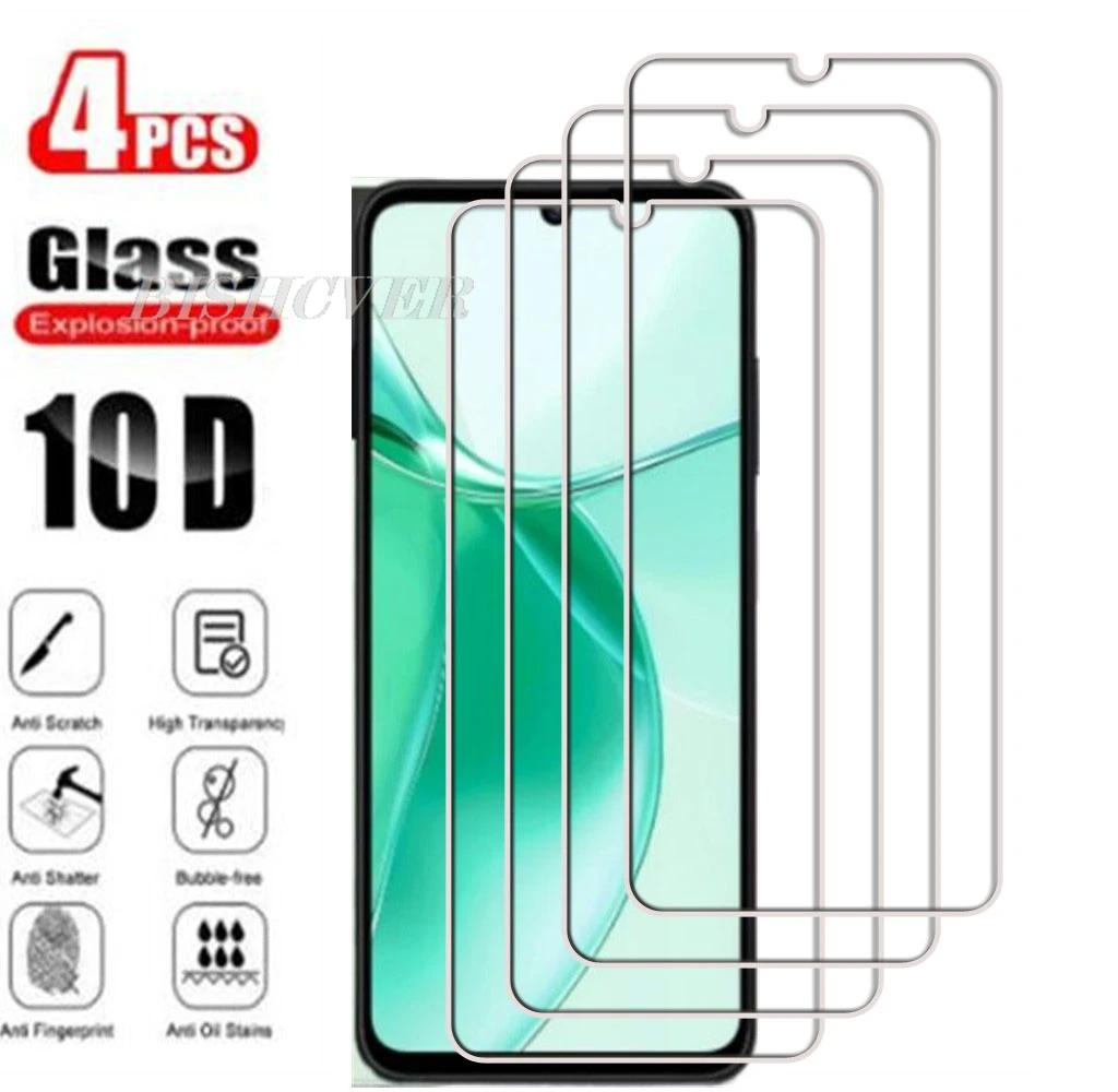 4Pcs Tempered Glass For ZTE Blade A55 A35 BladeA55 BladeA35 Z2450 Screen Protector Phone Protective Glass Film