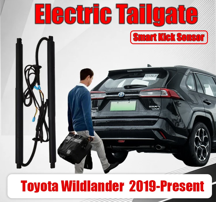 Electric Tailgate Upgrade Kit For Toyota Wildlander  2019-Present, Power Lift Support Rods Auto Trunk Boot Lid Power Liftgate Mo