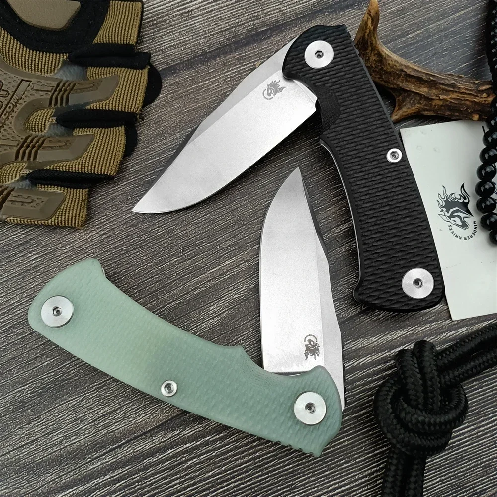 Rick Hinderer XM18 folding knife D2 steel blade outdoor Camping Hiking Survival Fishing Climbing EDC pocket knife Men's gift