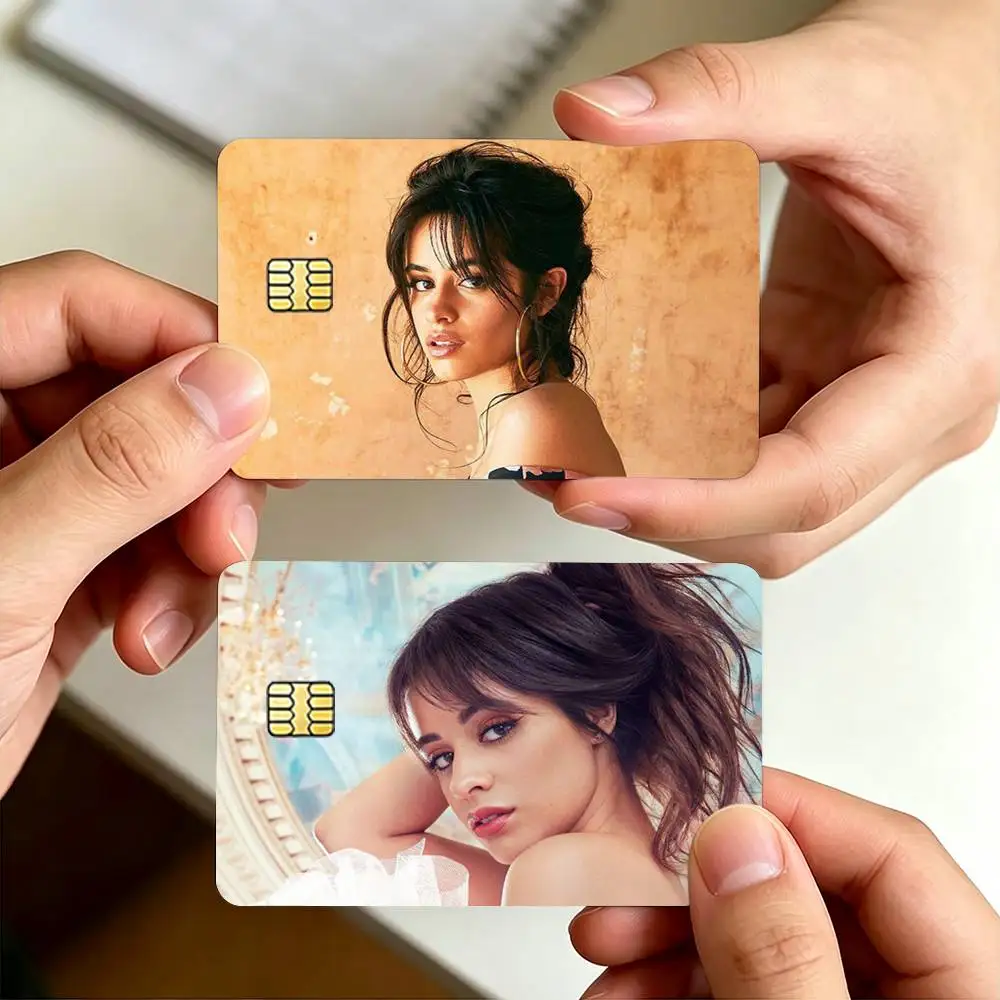 C-Camila Cabello Camila Romance Sticker Decoration Creative Bank Card Bus Metro Waterproof Sticker