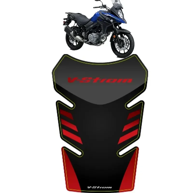 Gel 3D Adesivo Decal-2 para Suzuki VSTROM V STROM 650, Moto Tanque de Combustível Protetor, Protetor