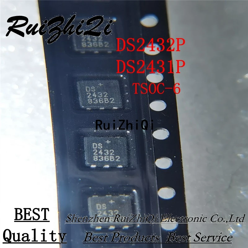 NEW 5PCS/LOT DS2432P DS2431P TSOC-6 IN STOCK