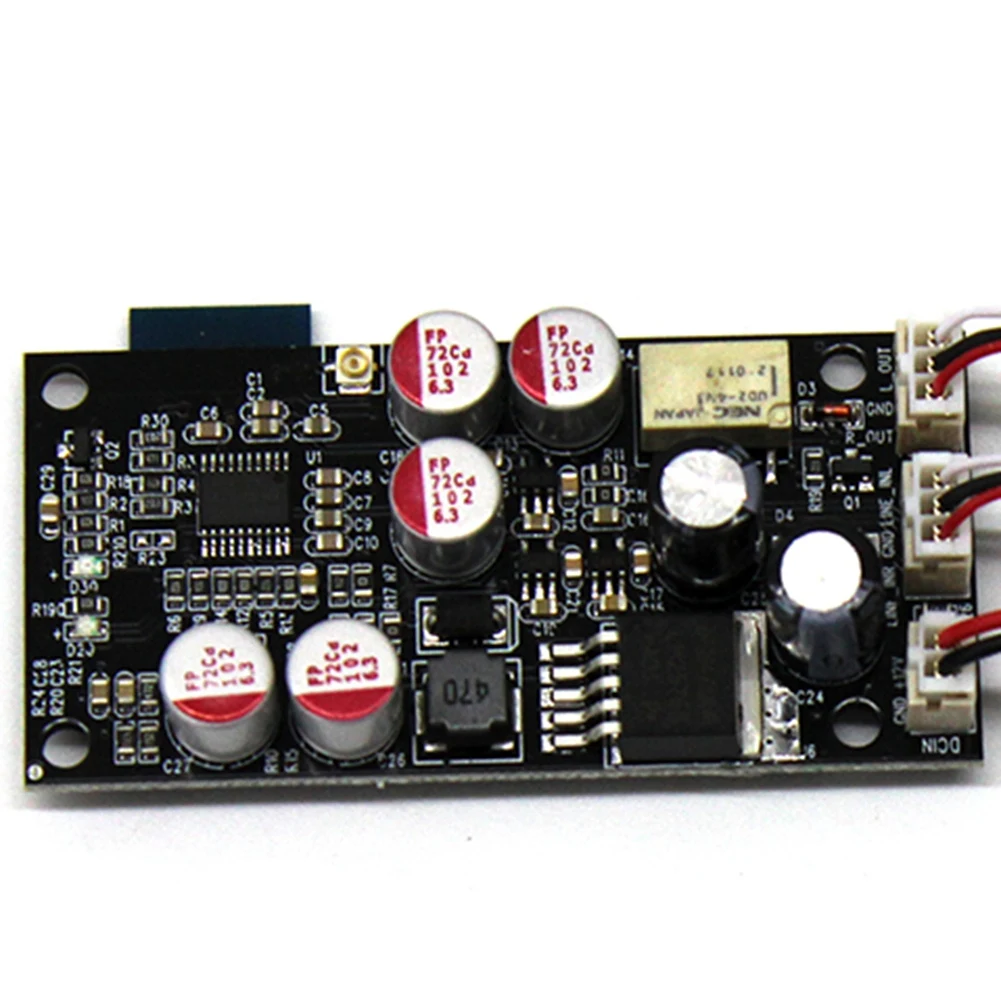 Bluetooth 5.0 Receiver HiFi Audio DAC Decoder Board AUX DIY Amplifier PCM5102A Decoding Chip for 12V 24V CAR