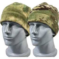 Russian Outdoor Fleece Hat Ruins Camouflage Winter Warm Tactical Cap