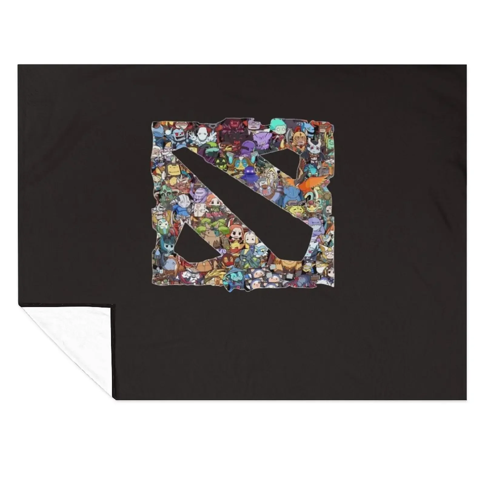 

all heroes in dota 2 logo, dota, dota 2, hero, thunder predator rtz, nigma, og, secret, eg, funny Throw Blanket