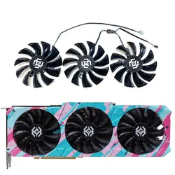 NEW 3FAN/SET RTX 3070、3080 X-GAMING OC FAN,For ZOTAC RTX 3060TI、3070、3070TI、3080、3080TI、3090 X-GAMING OC Video card cooling fan