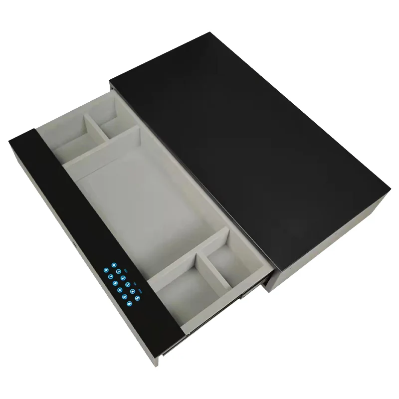 

M864 Sale Hidden Electronic Cash Drawer Lockable Box Password Jewelry Drawer Safe