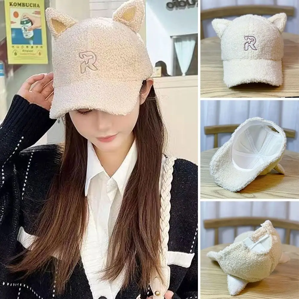 قبعة بيسبول قطيفة للرجال والنساء ، قبعة أبي تاكر ، قبعة دافئة سميكة ، قبعة شمس رياضية خارجية ، أزياء شتوية