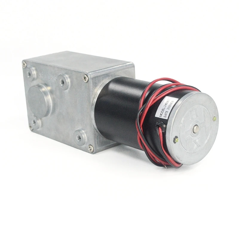 DC Gear Motor 12V 24V High Torque 120KG Reducer Speed 5rpm To 196rpm PWM Control Forward Reverse Electric Moter Engine A5882-45