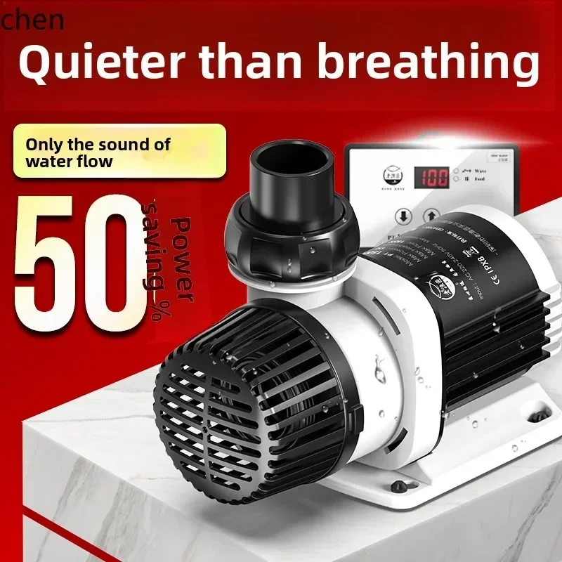 u20fish tank ultra-quiet fish pond filter submersible pump bottom suction pump variable frequency circulating water pump