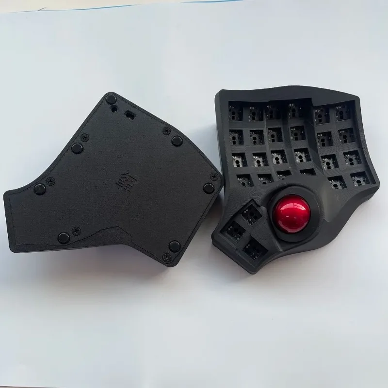 Комплект разделенной клавиатуры Hangul Charybdis MK2, беспроводная Bluetooth, пользовательская горячая замена, Teclado Dividido, трекбол, разделенные механические клавиатуры