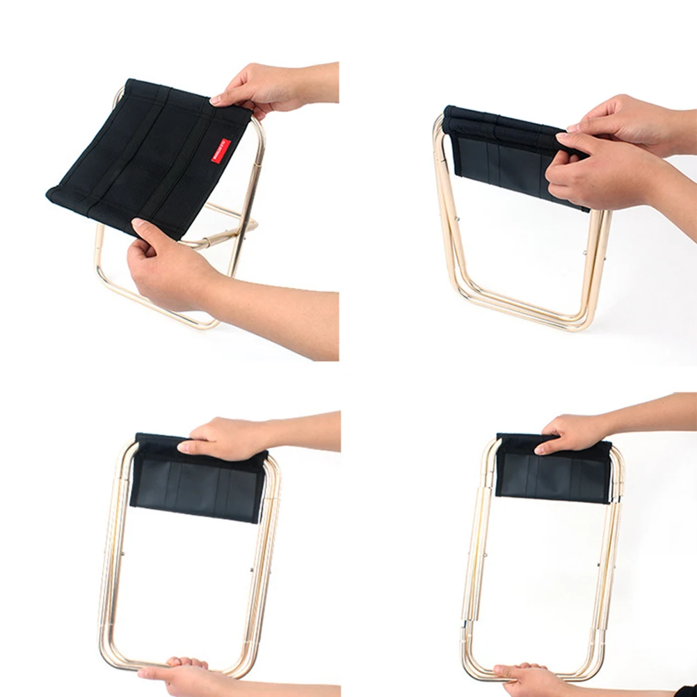 

Lightweight Portable Outdoor Fishing Chair Folding Camping Picnic Oxford Cloth Chair Waterproof Breathable Durable Easy Carry