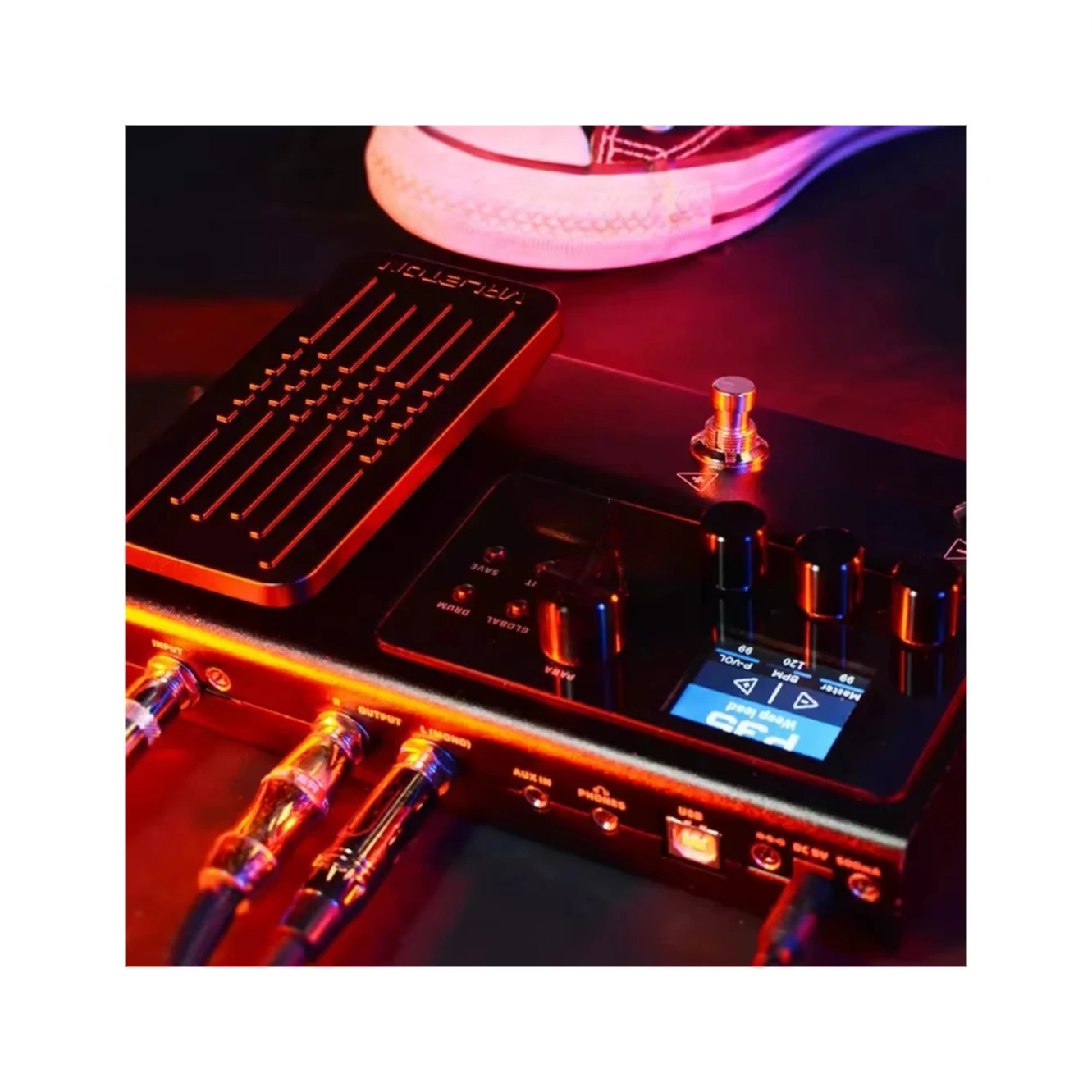 100/GP-100/GP100 دواسات متعددة التأثيرات معالج الجيتار تأثيرات الجيتار الكهربائي دواسة متعددة التأثير لواجهة الصوت