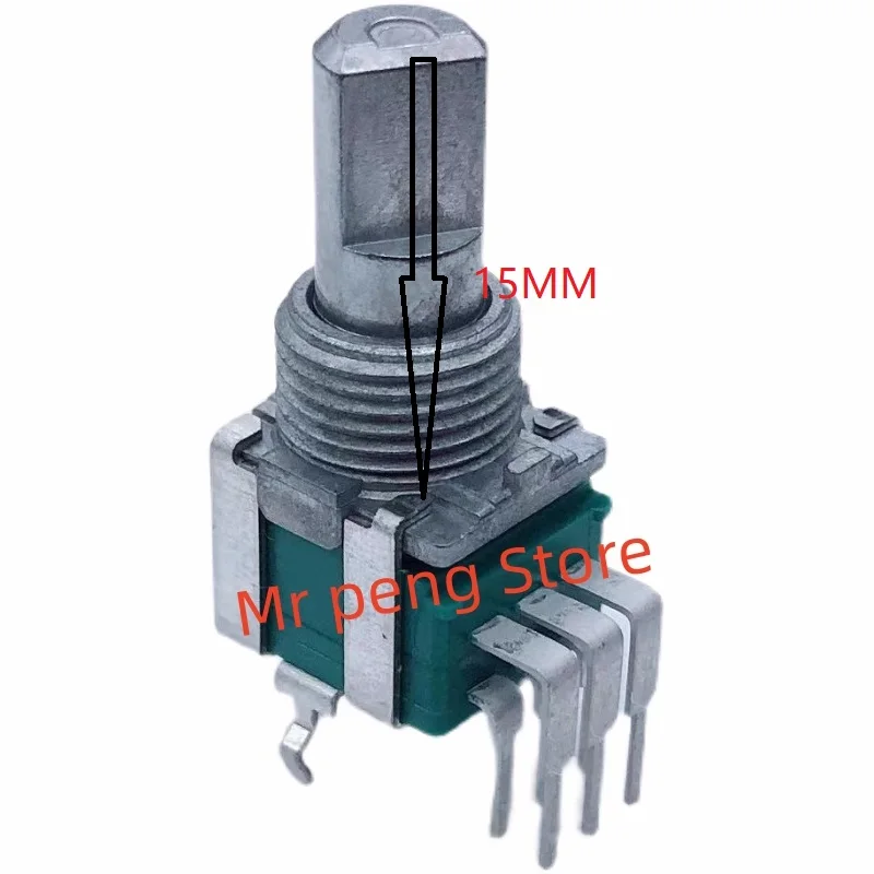 1pcs for ALPS RK09L12D0A1W Vertical power amplifier Mixer A10K sound rotary potentiometer dual 103A