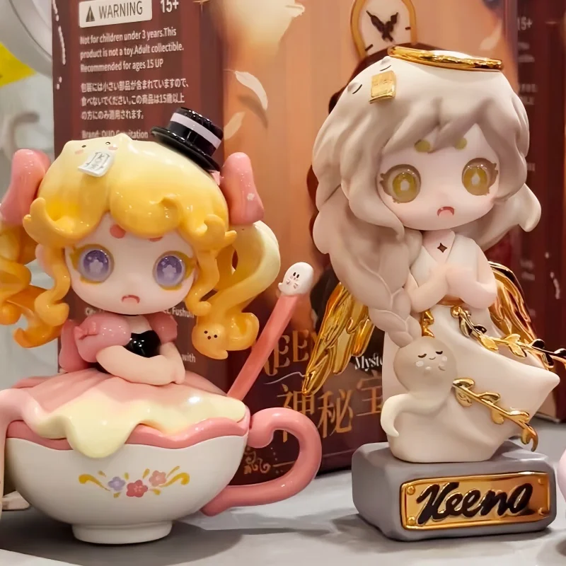 

Горячая загадочная слепая коробка с сокровищами Keeno Gost Family, экшн-фигурка, загадочная коробка, милая кукла, декор для домашнего стола, сумка-сюрприз, игрушка в подарок