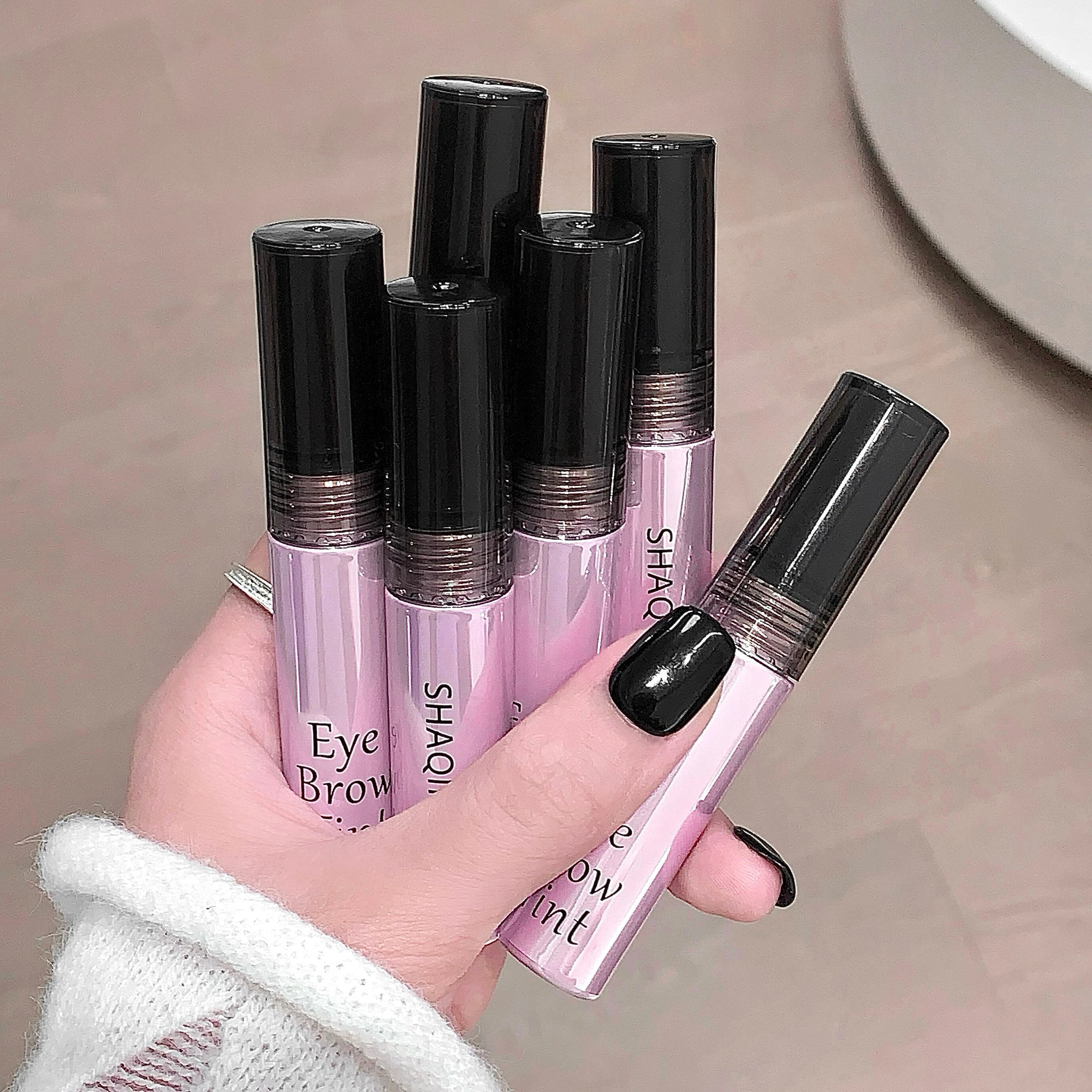 SHAQINUO Velvet Mist Eyebrow Dye Cream Quick-drying Waterproof Natural Non-smudge Easy-to-color Eyebrow Tint For Beginner