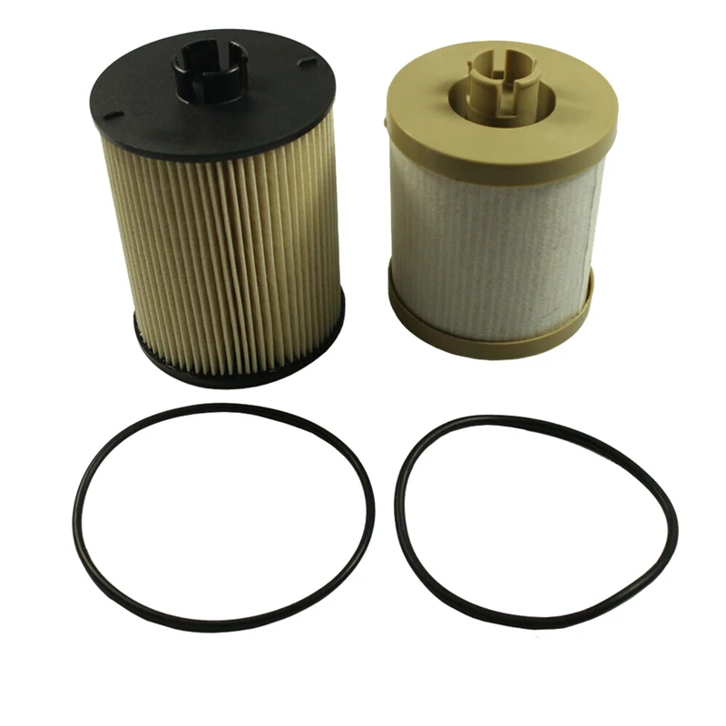 FD4617 Crude Oil Fuel Filter Kit Fuel Filter Kit ABS Fuel Filter Kit For 2008-2010 Ford F-250 F-350 F-450 Super Duty 6.4L