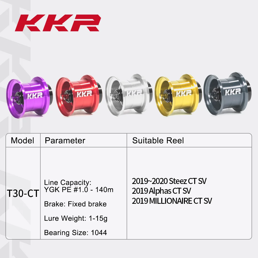 KKR T30-CT 精密超軽量 BFS スプール 2019-2020 Steez CT 2019