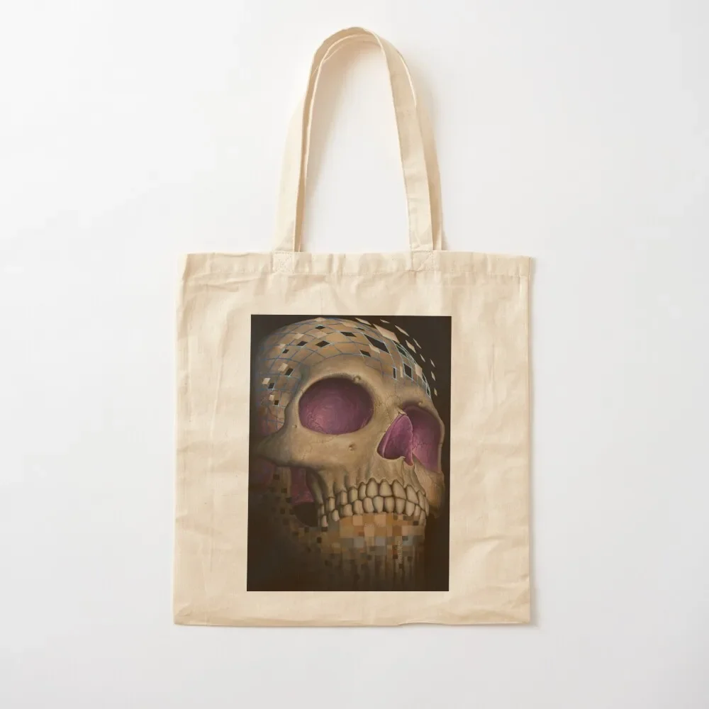 

Rudy Leon : Memento Mori Tote Bag Custom bag Canvas bag tote bags men foldable reusable