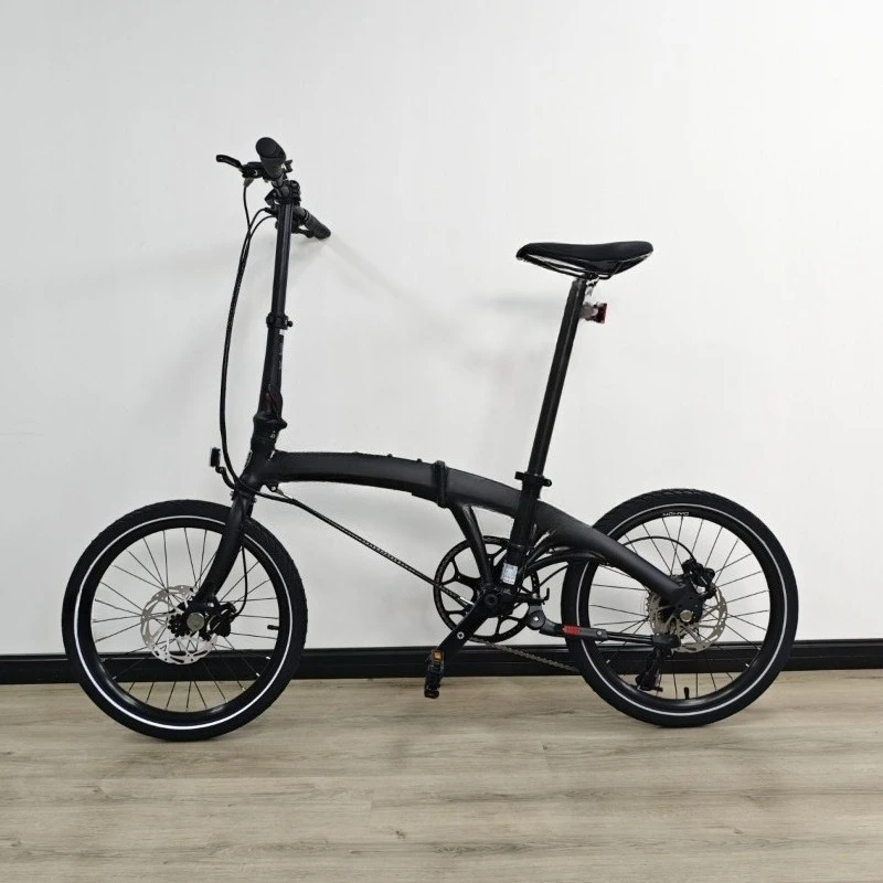 Folding bicycle p10 big row P10 disc brake 10 speed hollow integrated tooth plate new PAA003