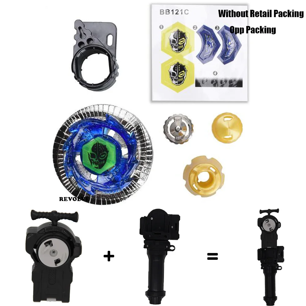 

doomscizor toupie metal fusion 230wd duouranus bb121c grip with launcher