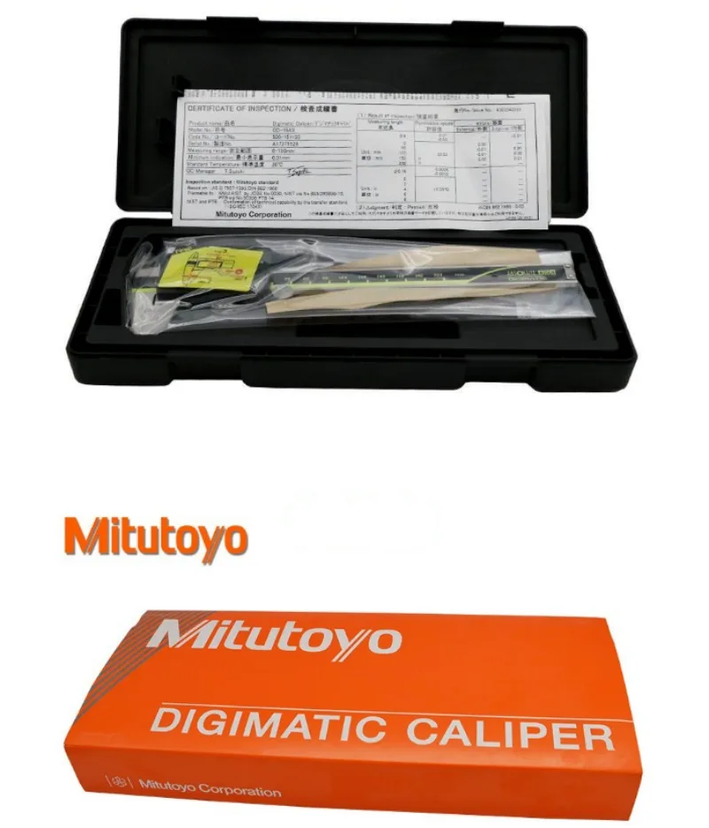 Mitutoyo Japan Digital Caliper Stainless Steel 500-197-20 200mm/0-8\