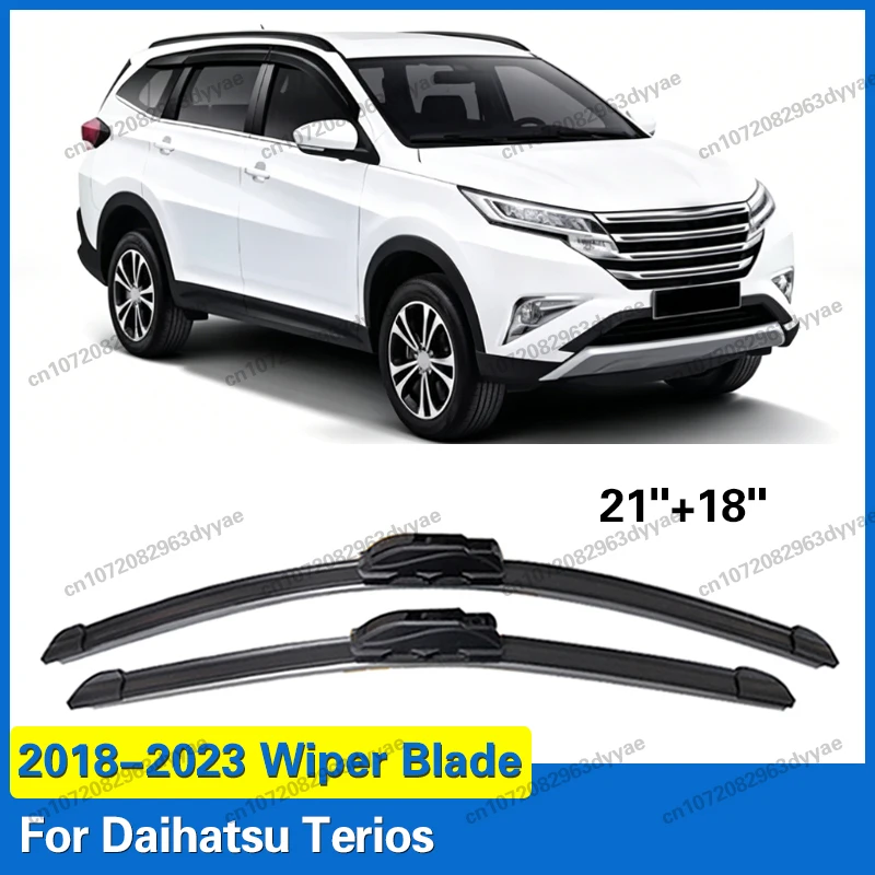 Limpiaparabrisas Delanteros Dobles de Goma para Daihatsu Terios Toyota Rush F800 F850 MK3, Accesorios para Auto 2018-2023