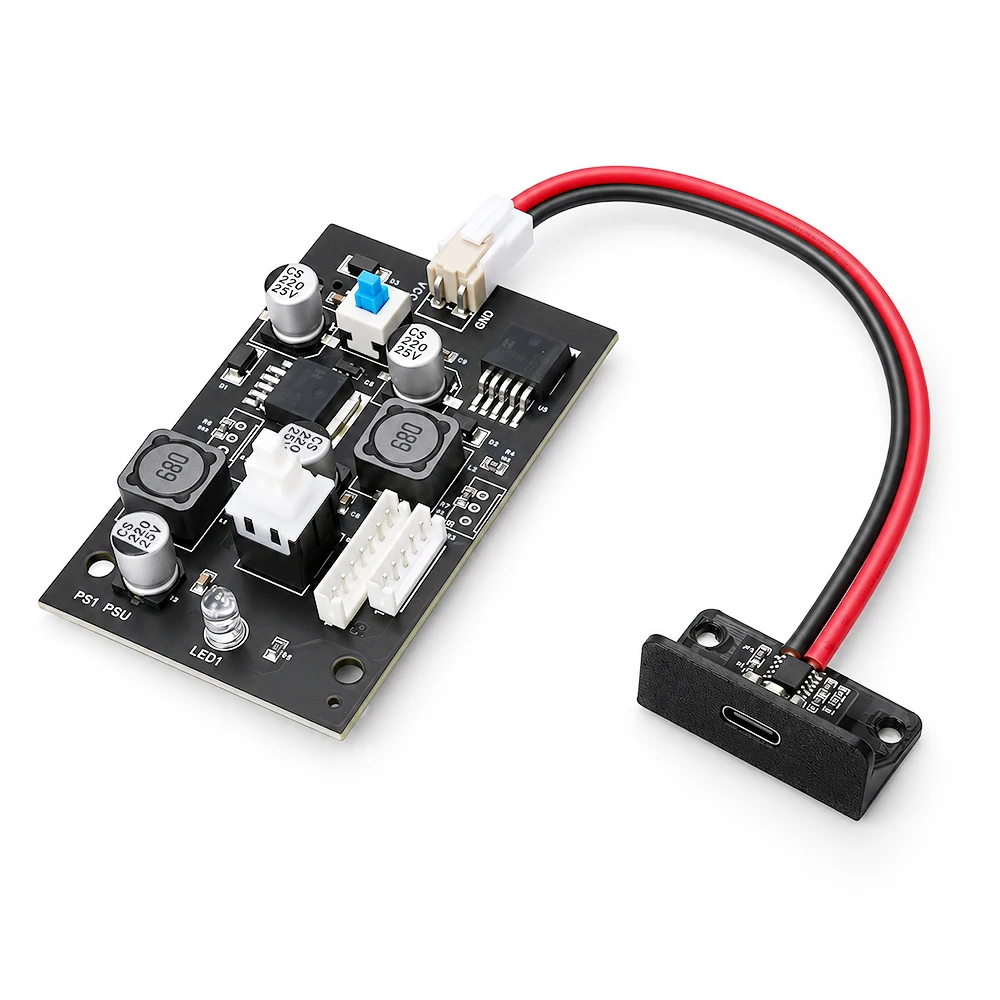 PS1PSU USB C 12V3A Power Supply Board For Playstation 1 Fat Game Console Power Supply Replacement For PS1
