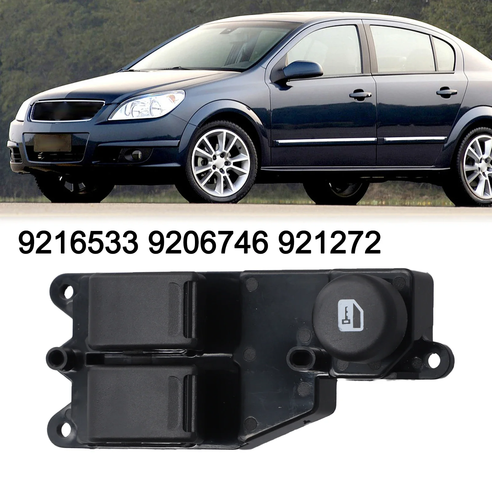 

Left Front Assembly Car Electric Window Switch Plastic Material High Reliability Car Window Switch Replacement