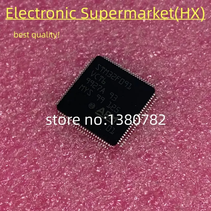 

Free Shipping 10pcs-50pcs STM32F091VCT6 STM32F091 LQFP-100 New original IC In stock!