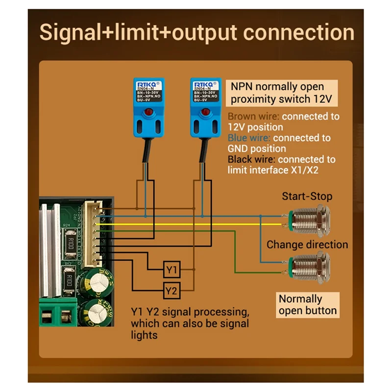محرك متدرج محرك متكامل زاوية نبض السرعة 42 57 محرك متدرج للأمام والخلف
