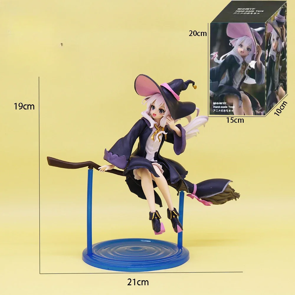 19 CM Magic Girl Irena Witch Trip Flying Witch Dress Beautiful Girl Irena Scenery Model Decoration