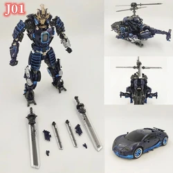 Transformation Seiko Imitation J01 J-01 Blue Warrior KO MetaGate-G01 Haiku Drift Three Forms Movie Series Action Figure Robot