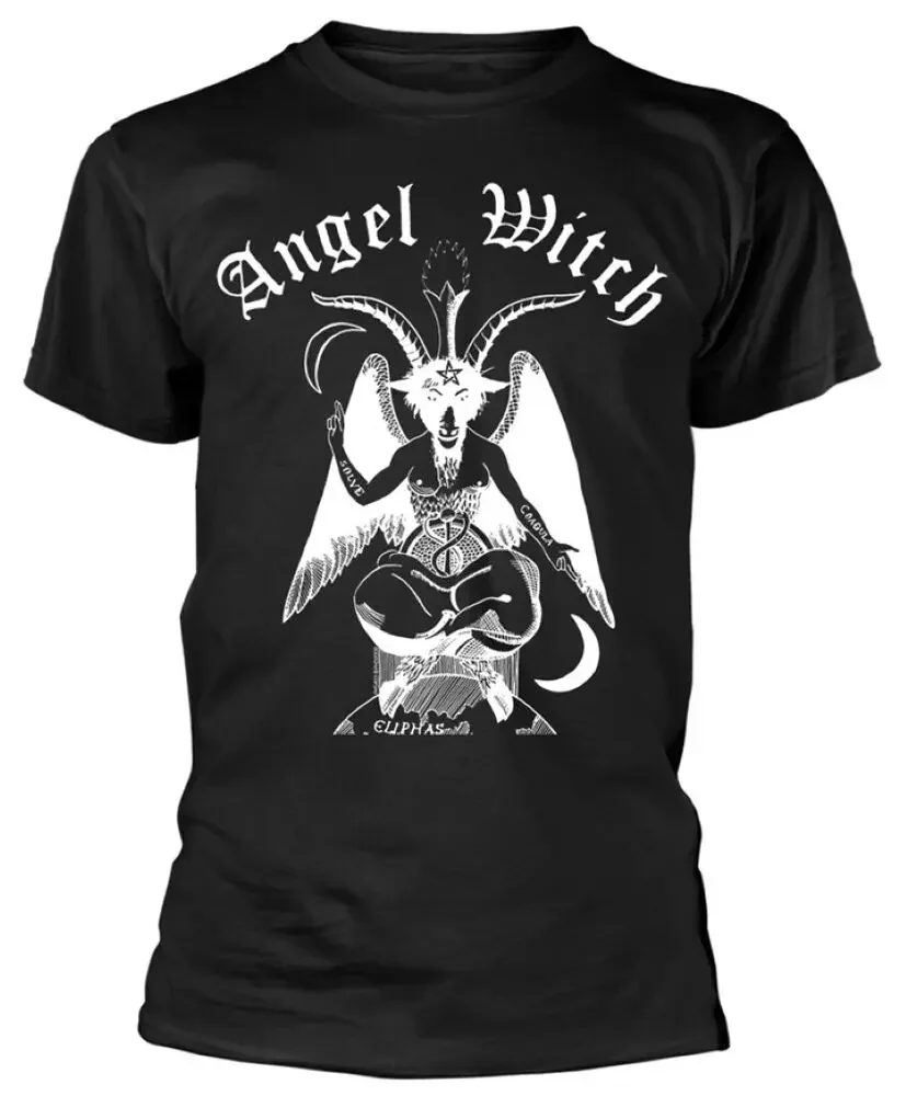 

Angel Witch Baphomet Anime pattern for both men and women High quality cotton Short Sleeves