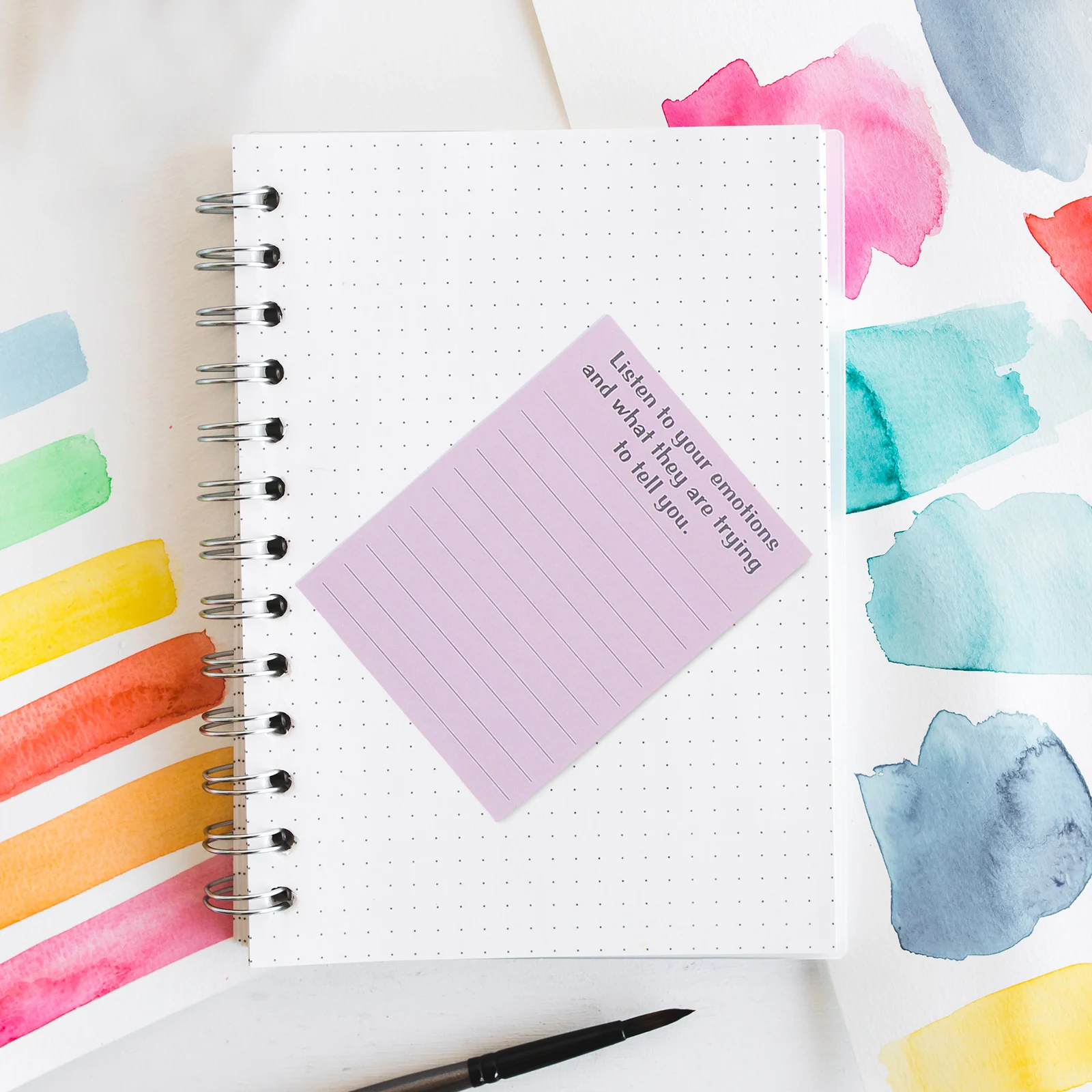 

Retro Selfstick Note Pads 8 Books Cute Memor um Small Manager Supplies Office Work Paper Vintage Design Stylish Colors