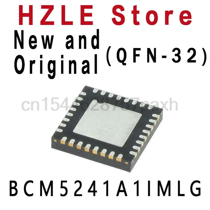 10PCS New and Original BCM5241 BCM5241A QFN-32 RONNY IC BCM5241A1IMLG