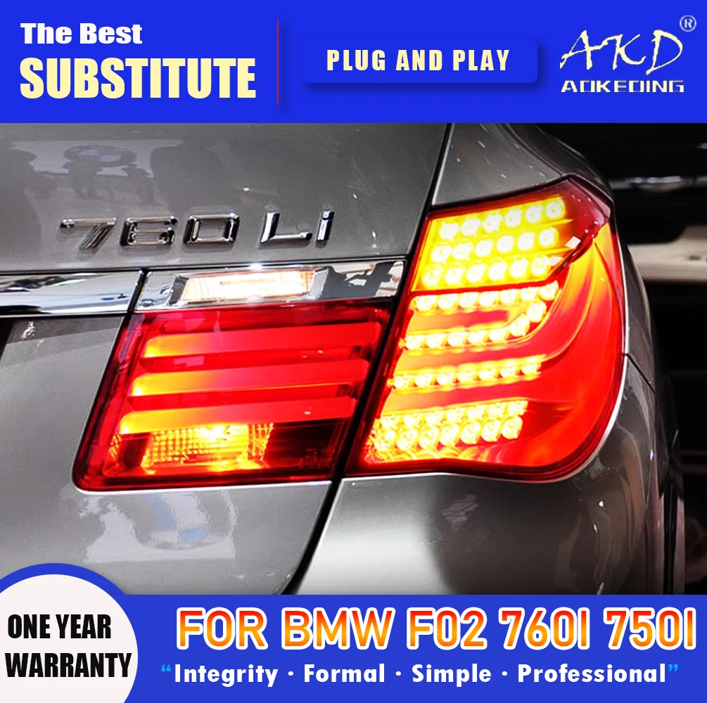 

AKD Tail Lamp for BMW F02 LED Tail Light 2008-2014 730I 740I 760I Fog Brake Turn Signal Automotive Accessories