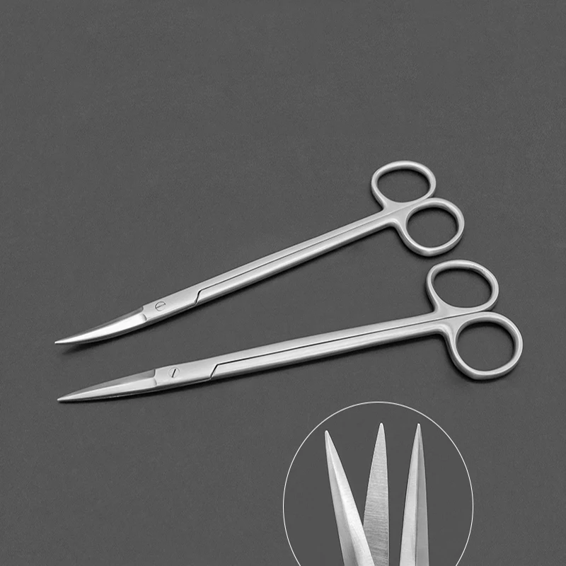 

Double-Edged Anatomical Tissue Gauze Shredding Eye Scissors