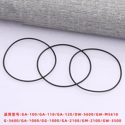 For Casio G-SHOCK back cover waterproof ring GA110/100 GA-2100 DW-5600 GA1000/1100 watch sealing ring dust ring accessories