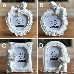 Przy Mold Silicone Fondant Mold Mirror Frame Moulds Silicone Rubber Cupid Four Styles DIY Handmade Eco-friendly 001